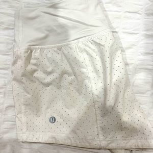 Lululemon white shorts